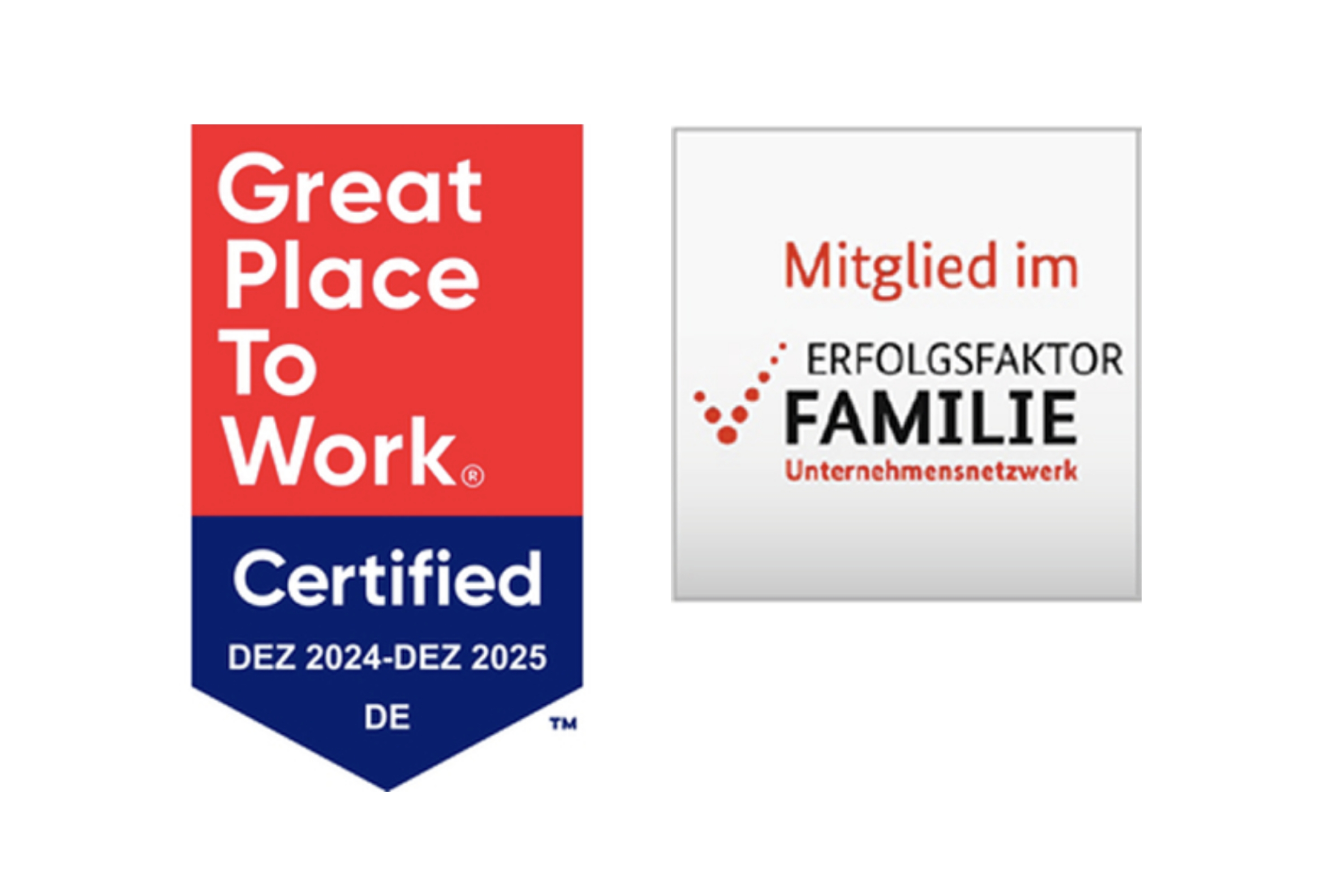 Great Place to Work 2024/2025 und Erfolgsfaktor Familie
